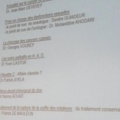 Conférence du Centre de Santé Mutualiste à l'école de la Croix Rouge