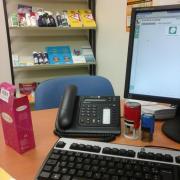 Le bureau où je reçois les patients