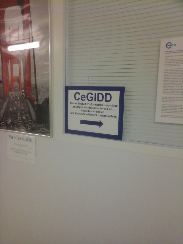 Un couloir de l'hôpital